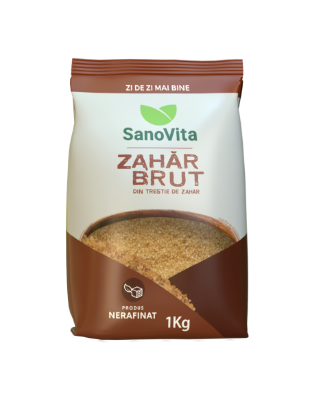 ZAHĂR BRUT DIN TRESTIE 1 KG