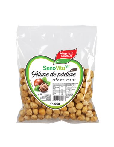 ALUNE DE PĂDURE DECOJITE COAPTE 200 G