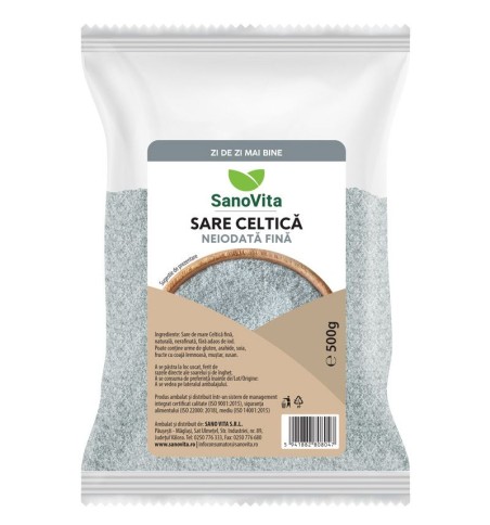 SARE CELTICĂ FINĂ NEIODATĂ 500 G