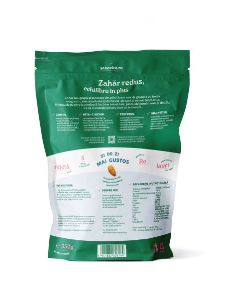 GRANOLA LOW SUGAR 350G