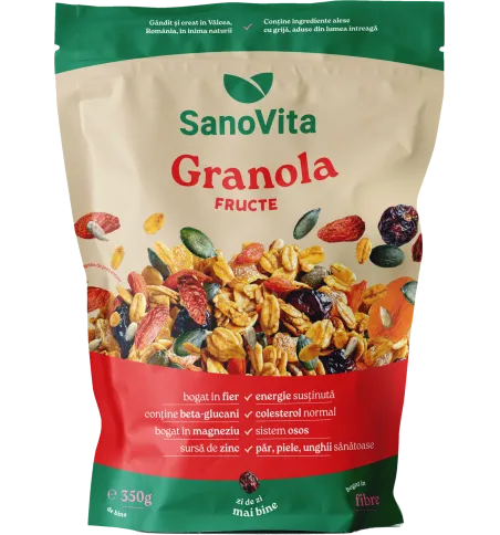 granola cu fructe