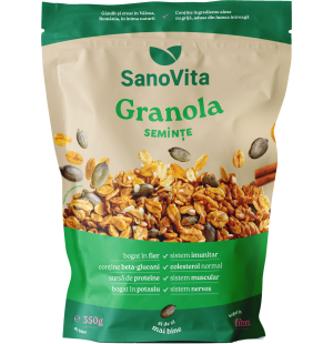 GRANOLA CU SEMINȚE 350 G