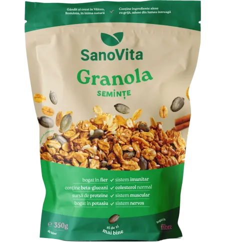 granola cu semințe