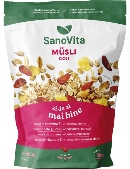 MUSLI CU GOJI 400G