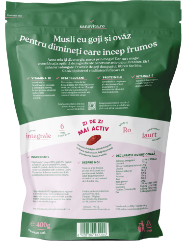 MUSLI CU GOJI 400G
