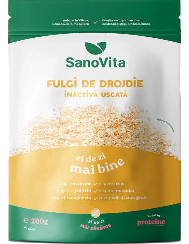 FULGI DE DROJDIE INACTIVĂ USCATĂ 200G