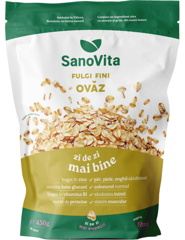 FULGI DE OVĂZ FINI 450G