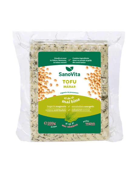 TOFU CU MĂRAR STERILIZAT 200G