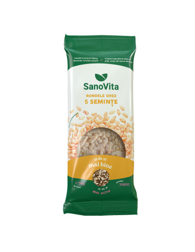 RONDELE DIN OREZ CU 5 SEMINȚE 56G