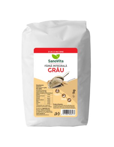 FĂINĂ INTEGRALĂ DE GRÂU 1KG
