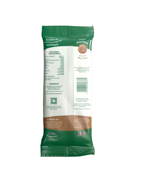 RONDELE DIN OREZ BRUN CU HRIȘCĂ 56G