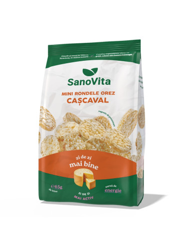 MINI-RONDELE DIN OREZ CU CAȘCAVAL 65G