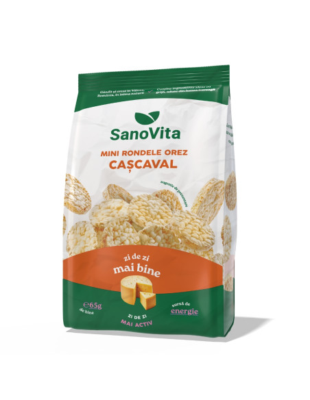 MINI-RONDELE DIN OREZ CU CAȘCAVAL 65G