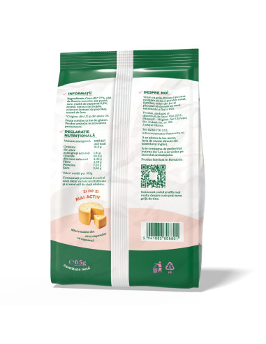 MINI-RONDELE DIN OREZ CU CAȘCAVAL 65G