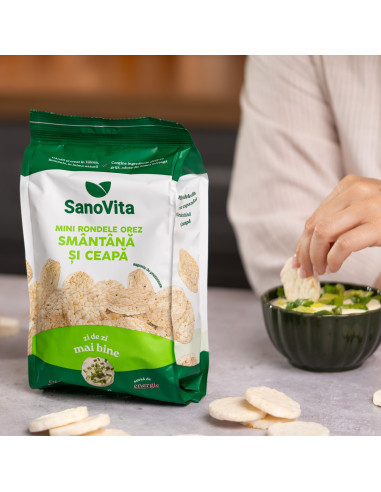 MINI-RONDELE DIN OREZ CU SMÂNTÂNĂ ȘI...