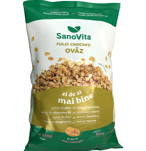 FULGI CROCANȚI DE OVĂZ 250 G