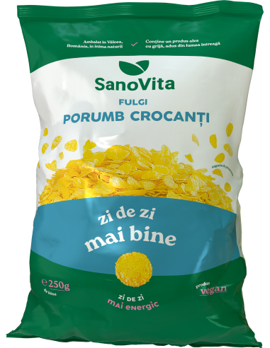 FULGI DE PORUMB CROCANȚI 250 G