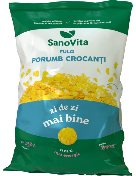 FULGI DE PORUMB CROCANȚI 250 G