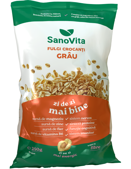 FULGI CROCANȚI DE GRÂU 250 G