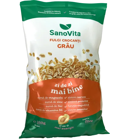 fulgi crocanți de grâu