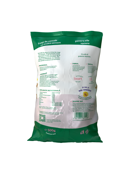 FULGI DE CEREALE ȘI PORUMB 500 G