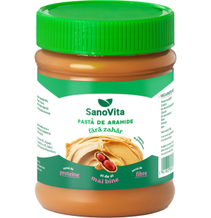 PASTĂ DE ARAHIDE FĂRĂ ZAHĂR...
