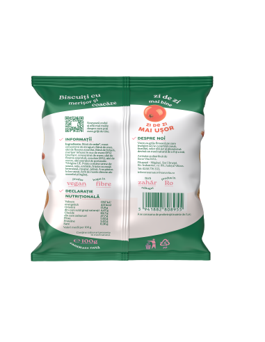 BISCUIȚI MERIȘOR ȘI COACĂZE 100G