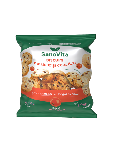 BISCUIȚI MERIȘOR ȘI COACĂZE 100G