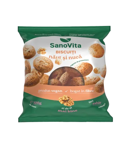 biscuiți năut și nucă