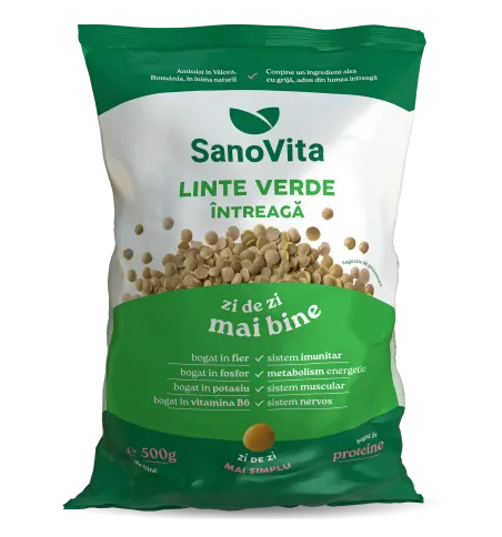 linte verde întreagă