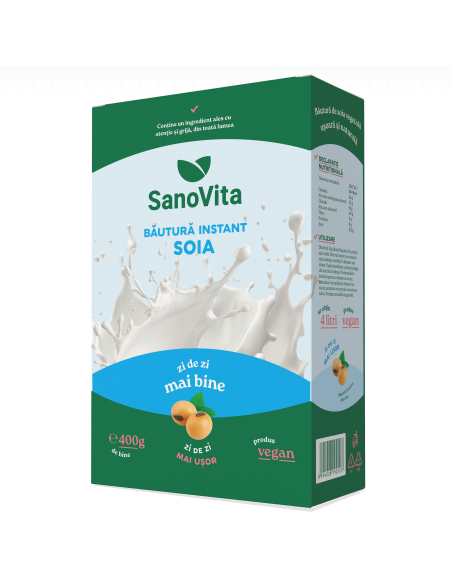 BĂUTURĂ PRAF INSTANT DIN SOIA 400 G