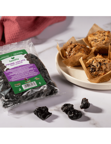 PRUNE USCATE FĂRĂ SÂMBURI 250 G