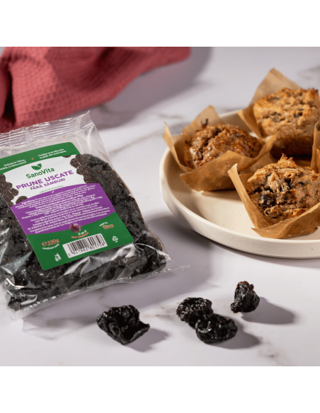 PRUNE USCATE FĂRĂ SÂMBURI 250 G
