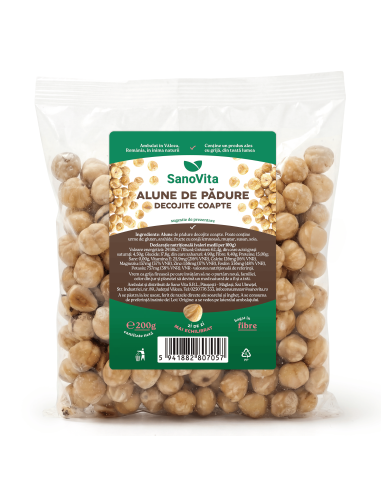 ALUNE DE PĂDURE DECOJITE COAPTE 200 G