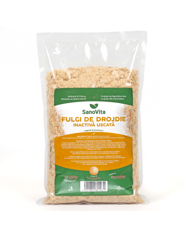 FULGI DE DROJDIE INACTIVĂ USCATĂ 500 G