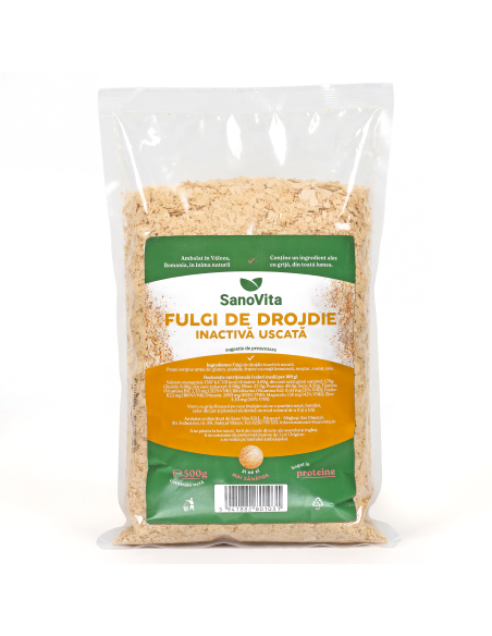 FULGI DE DROJDIE INACTIVĂ USCATĂ 500 G