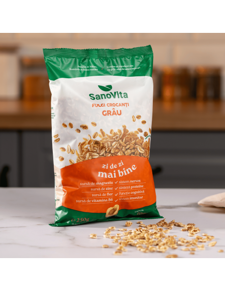 FULGI CROCANȚI DE GRÂU 250 G