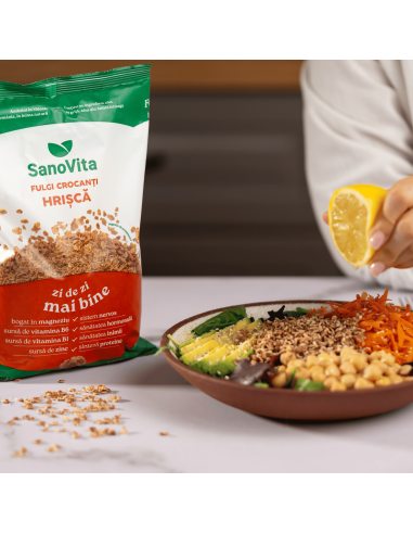 FULGI CROCANȚI DE HRIȘCĂ 250 G