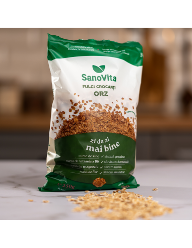 FULGI CROCANȚI DE ORZ 250 G