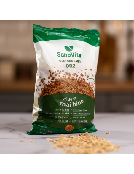 FULGI CROCANȚI DE ORZ 250 G