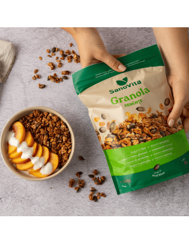 GRANOLA CU SEMINȚE 350G