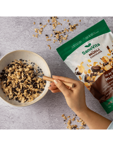 MUSLI CU CIOCOLATĂ 400G