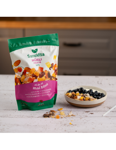 MUSLI CU FRUCTE 500G