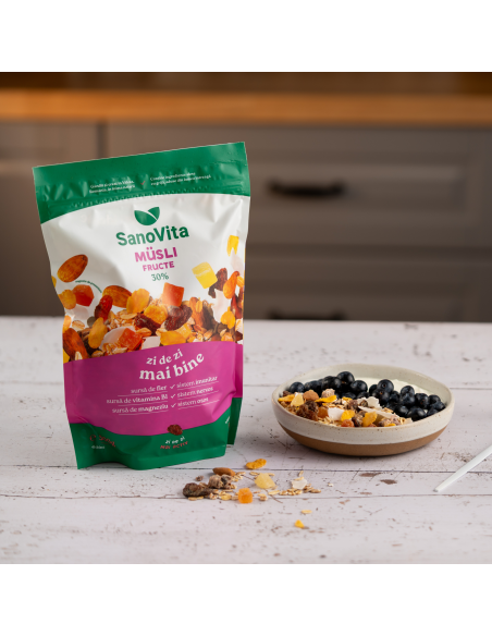MUSLI CU FRUCTE 500G