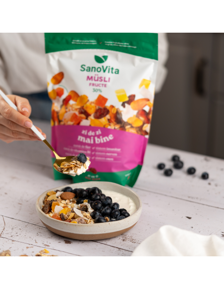 MUSLI CU FRUCTE 500G