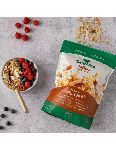 MUSLI CU MIX DE NUCI 400G