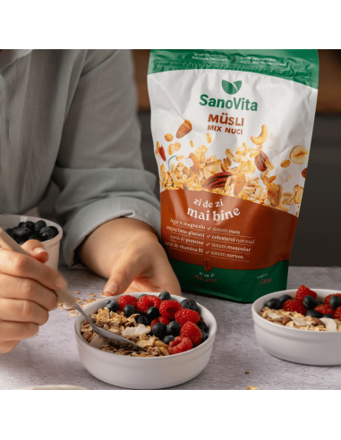 MUSLI CU MIX DE NUCI 400G