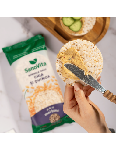 RONDELE DIN OREZ CU CHIA ȘI QUINOA 56G