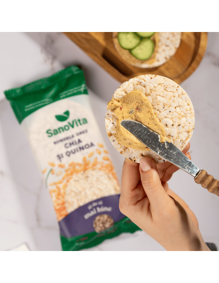 RONDELE DIN OREZ CU CHIA ȘI QUINOA 56G