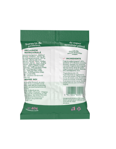 GRANOLA CU SEMINȚE 40G